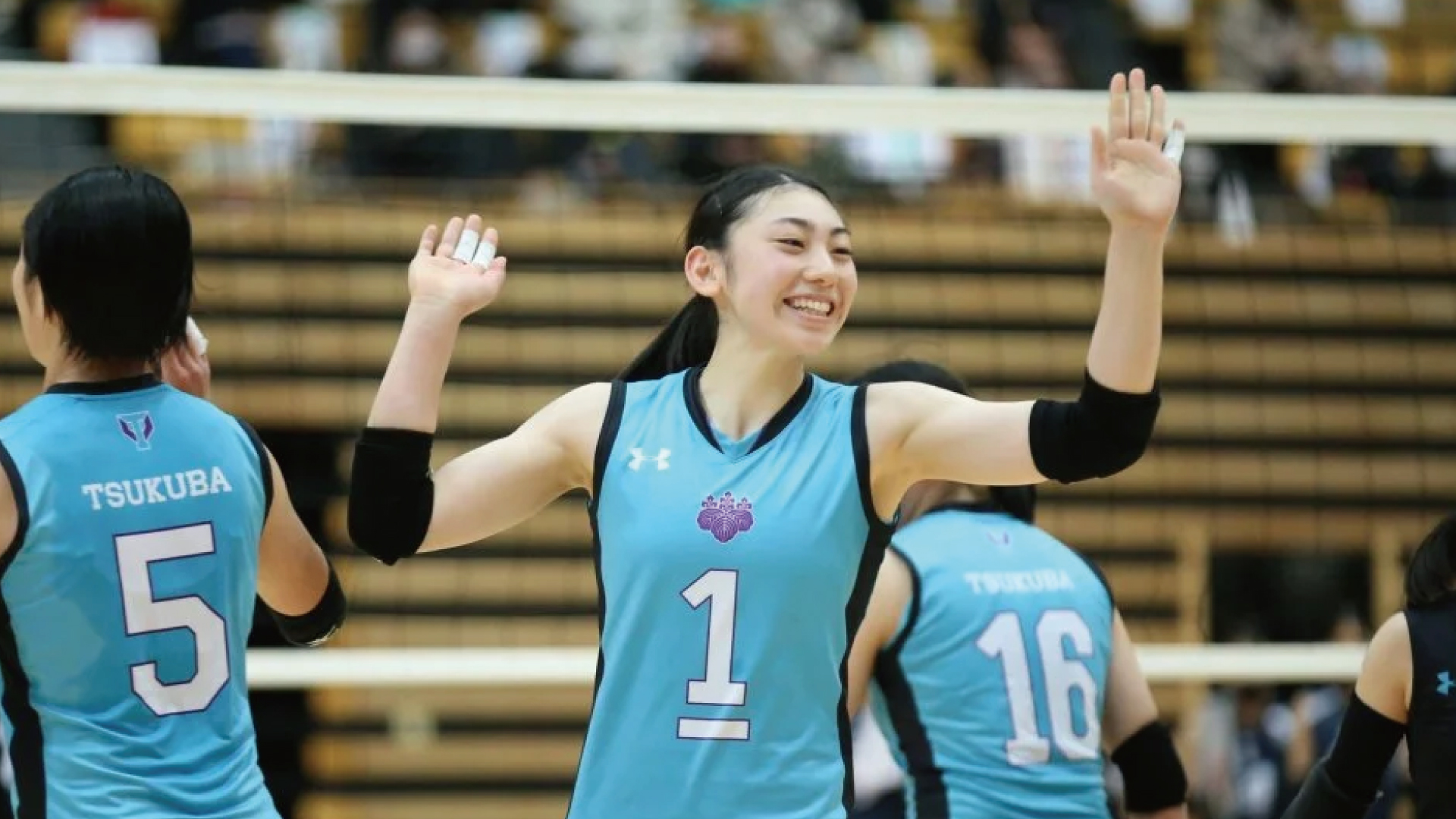 大学4年時には、主将として活躍。チームは秋季関東一部リーグで、優勝! 自身も、最優秀選手賞を受賞!